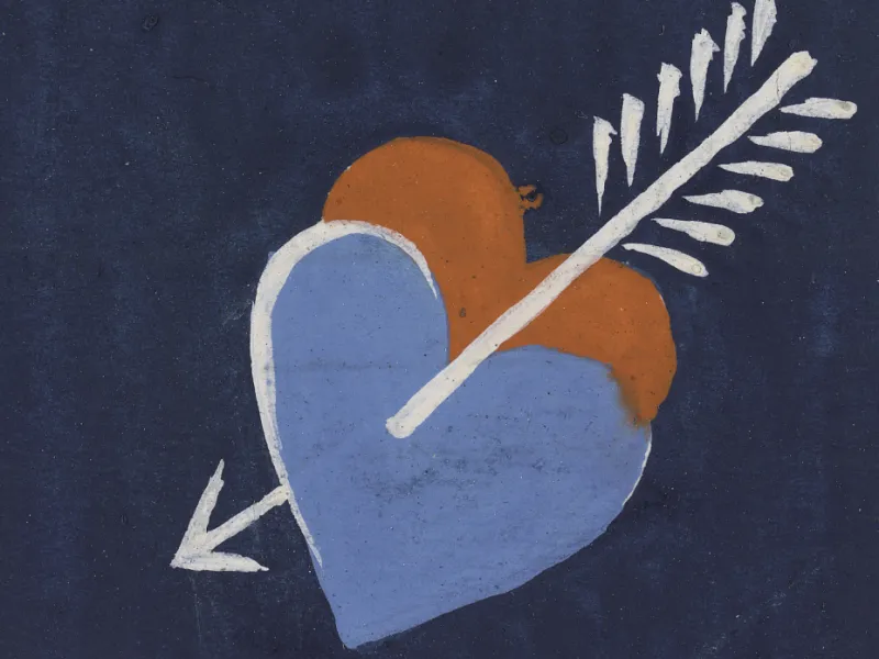 Heart Motif, Textile Design
